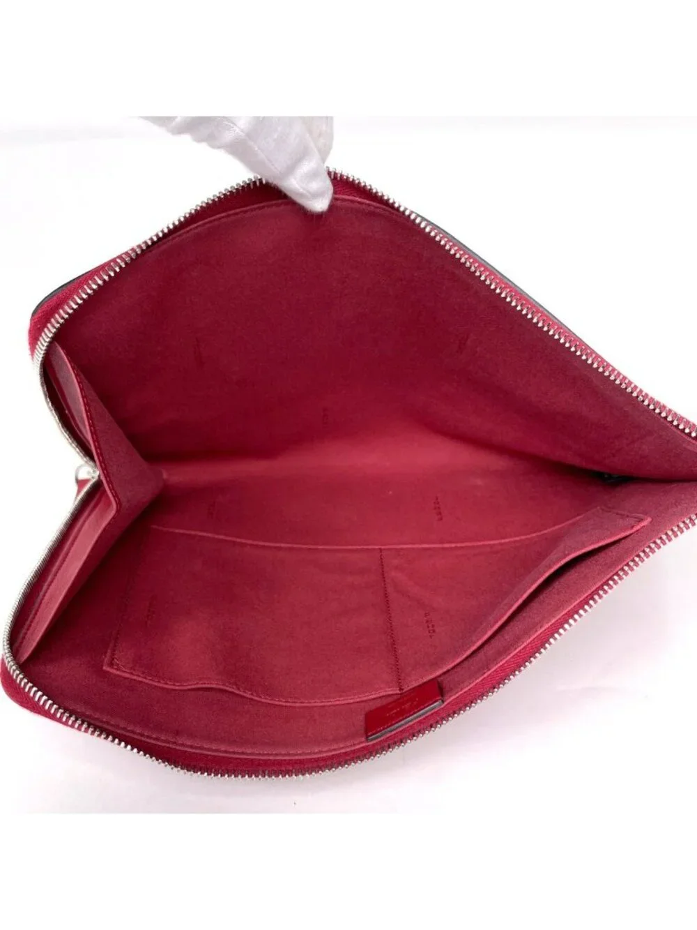 Fendi Clutch Bugs Monster Leather